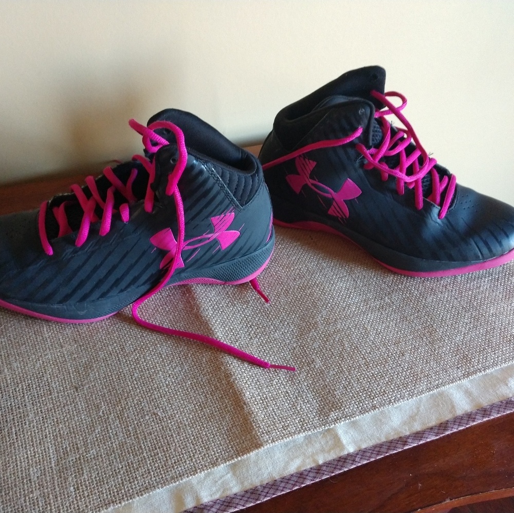 Under Armour high top shoes